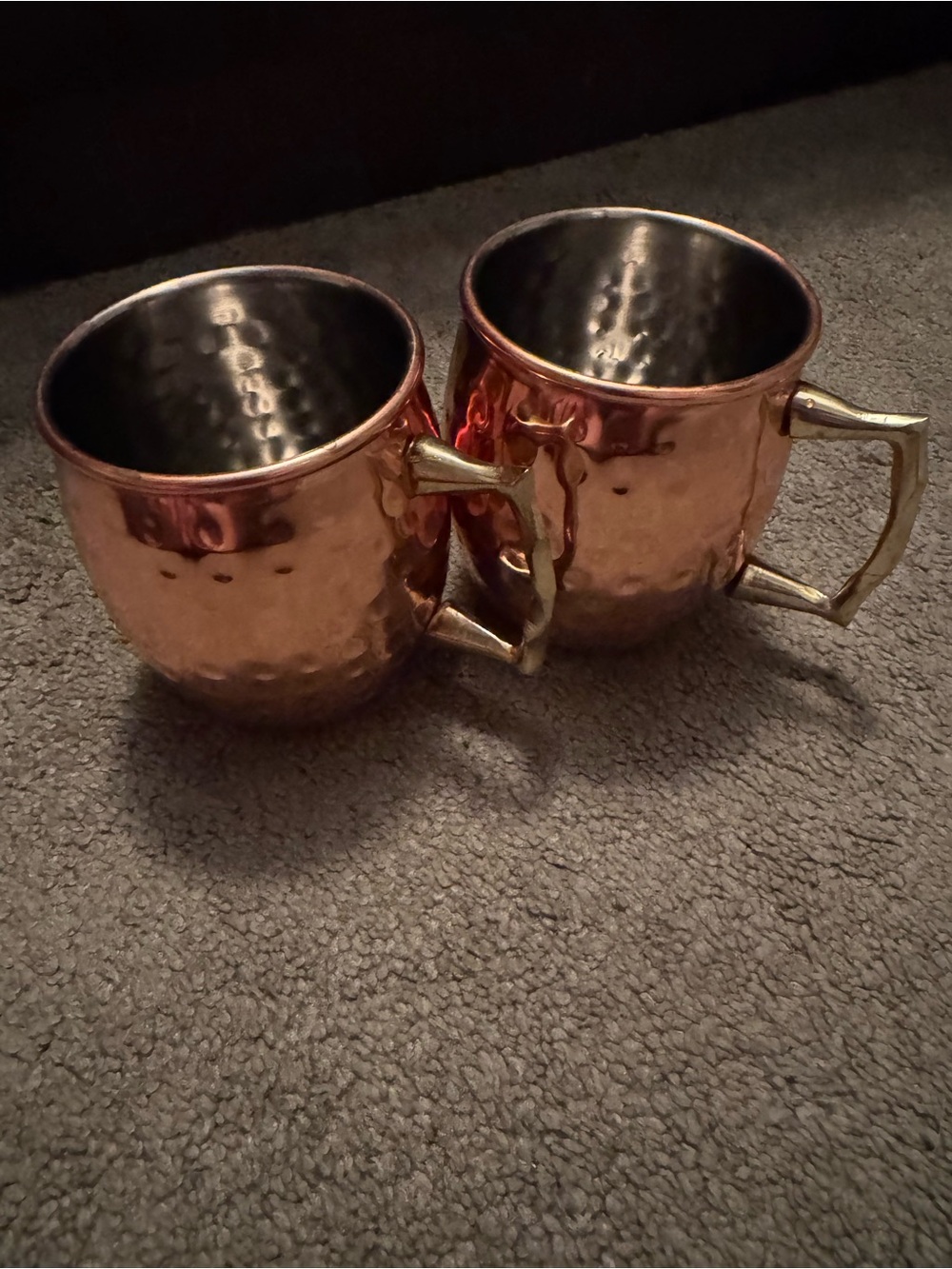 Hammered Copper Moscow Mule Mug - Copper Finish